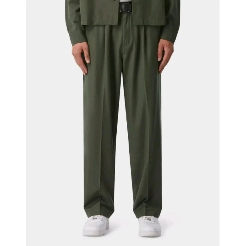 I Love Ugly Men's Medium Winston Pant Smokey Green Loose Tailored 32x29 New